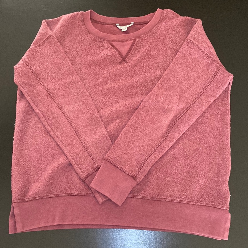 American Eagle Basic Fleece Sweatshirt - image 1